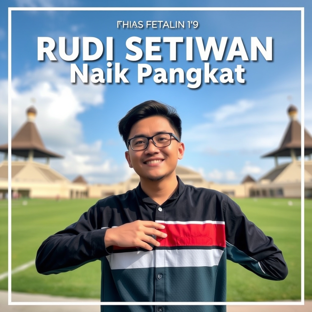 Rudi Setiawan Naik Pangkat: Prestasi yang Membuatnya Bangga